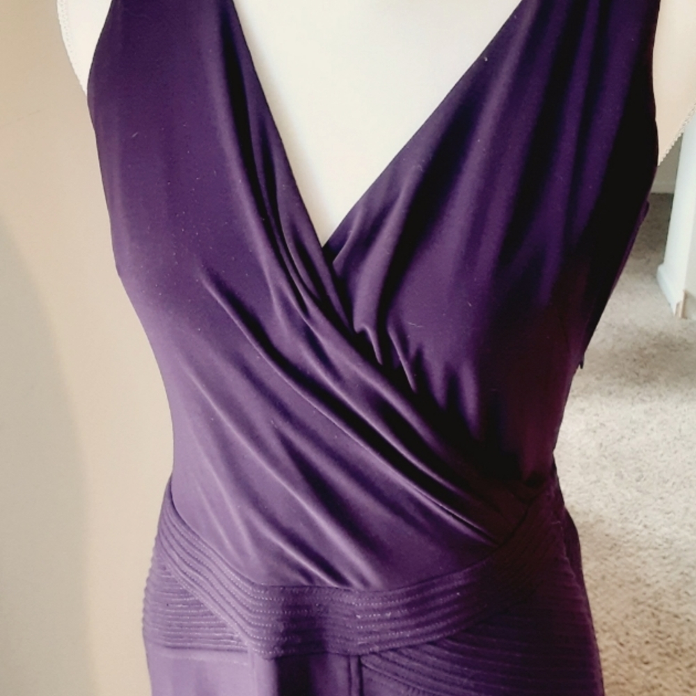 Purple Lauren evening dress by Ralph Lauren size 8p